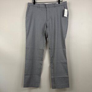 Tommy Hilfiger Flex Stretch Men's Slim-Fit Pants Blue/White Checkered 36W X 30L